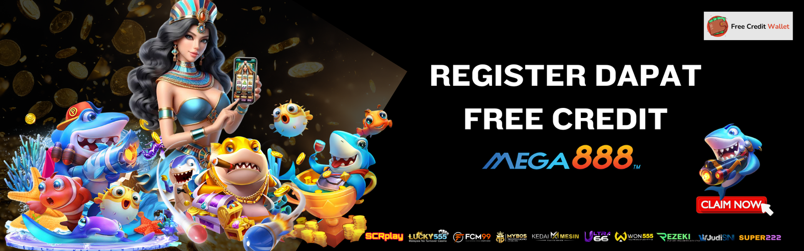 mega888 free credit
